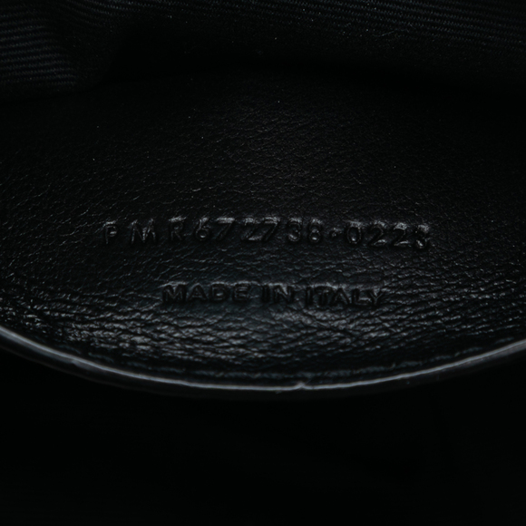 Pre-Loved Saint Laurent Mini Quilted Lambskin Monogram Nolita Bag - Picture 6 of 7